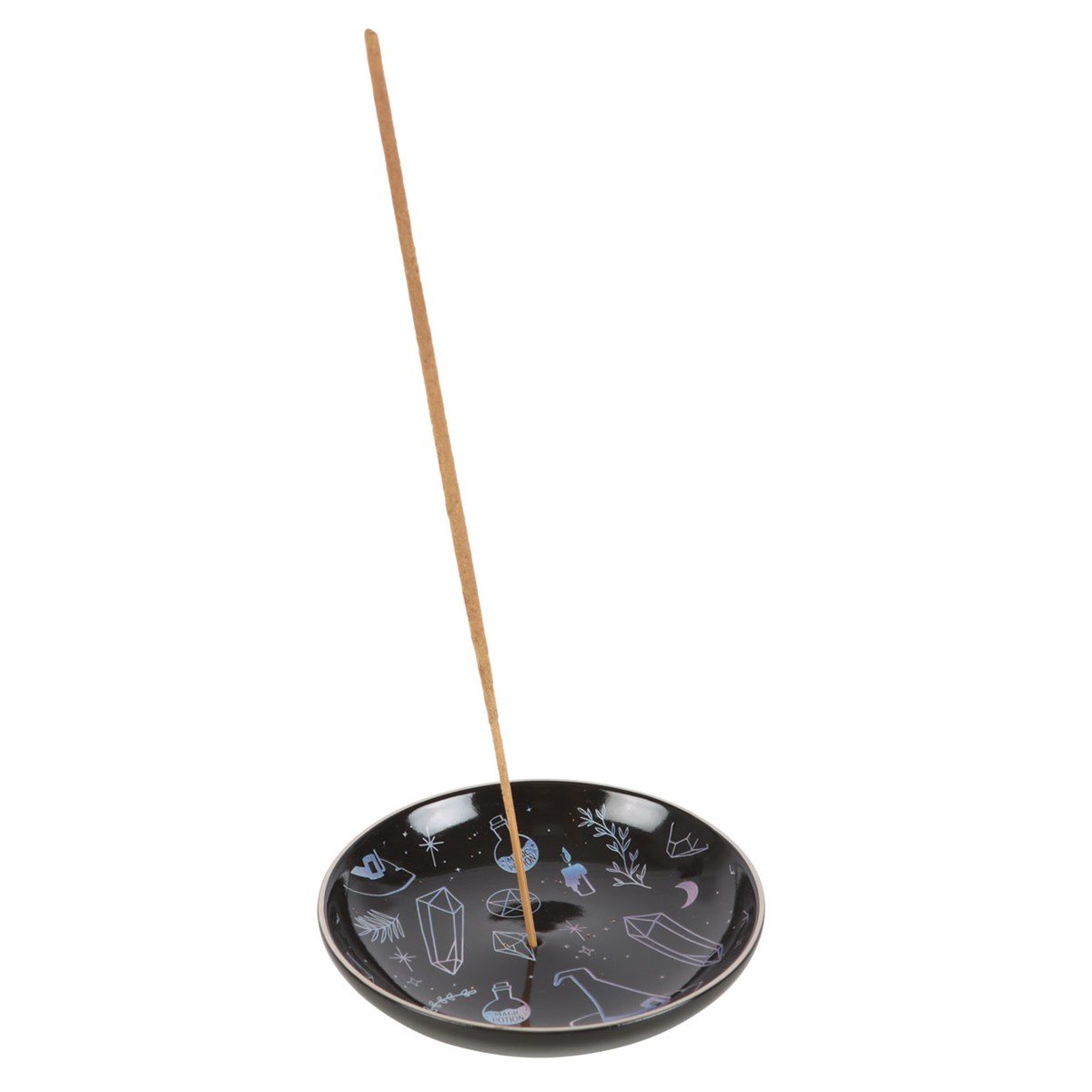 Crystal Witch Ceramic Incense Holder