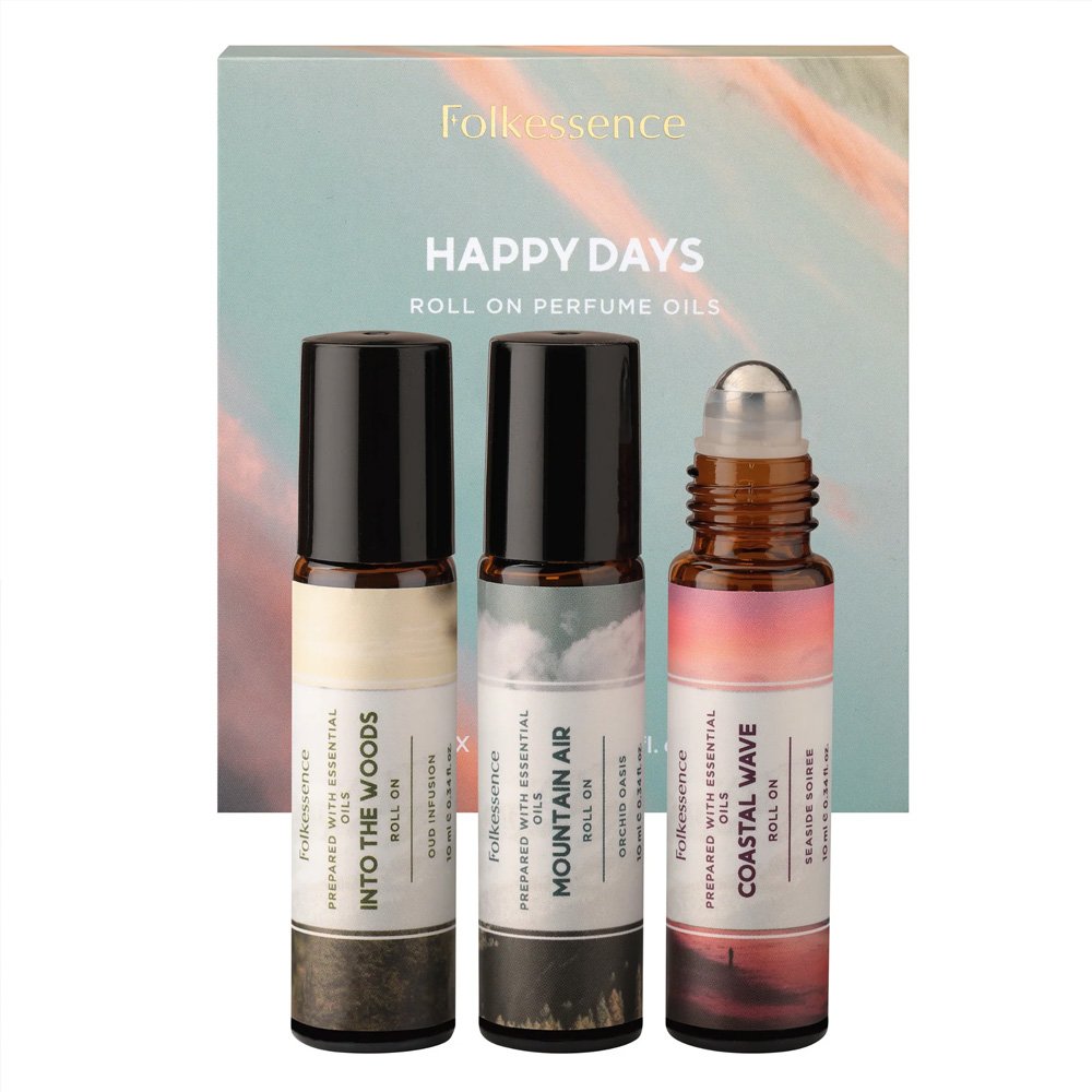 'Happy Days' Roll On Gift Pack | Set of 3