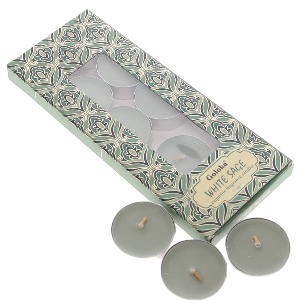 White Sage Tealight Candle