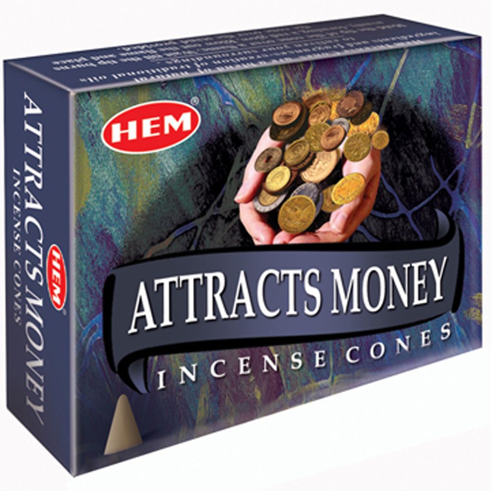 Attract Money Incense Cone | 1 Pack