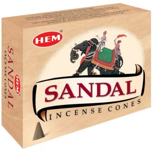 Sandal Incense Cone | 1 Pack