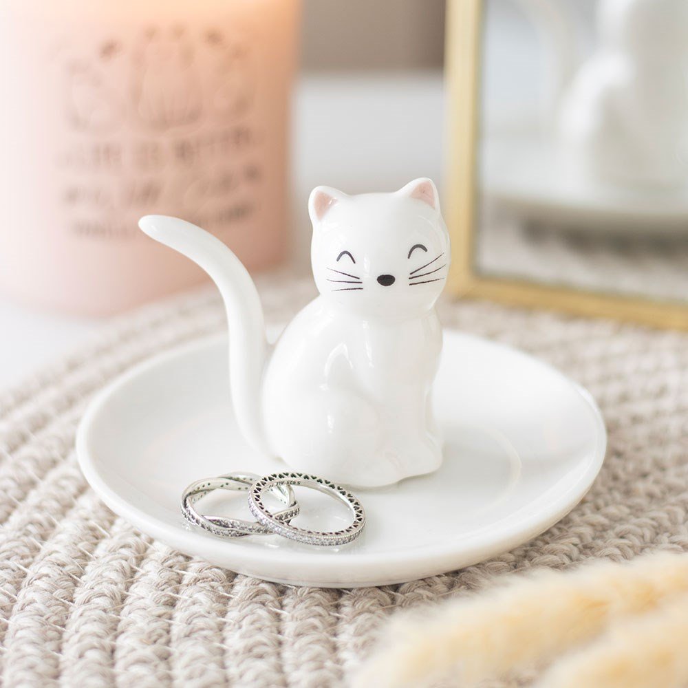 Cat | Ceramic Trinket Dish