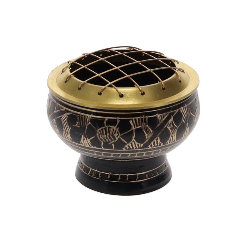 Smudge Bomb Burner | 1 Piece Mini Black