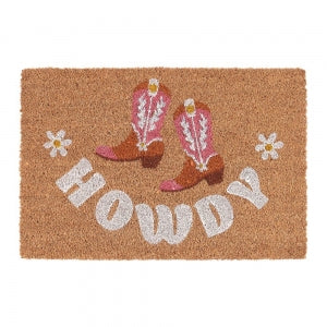 FLASH SALE ENDS SUNDAY 2nd FEB | Howdy Cowboy | Door Mat