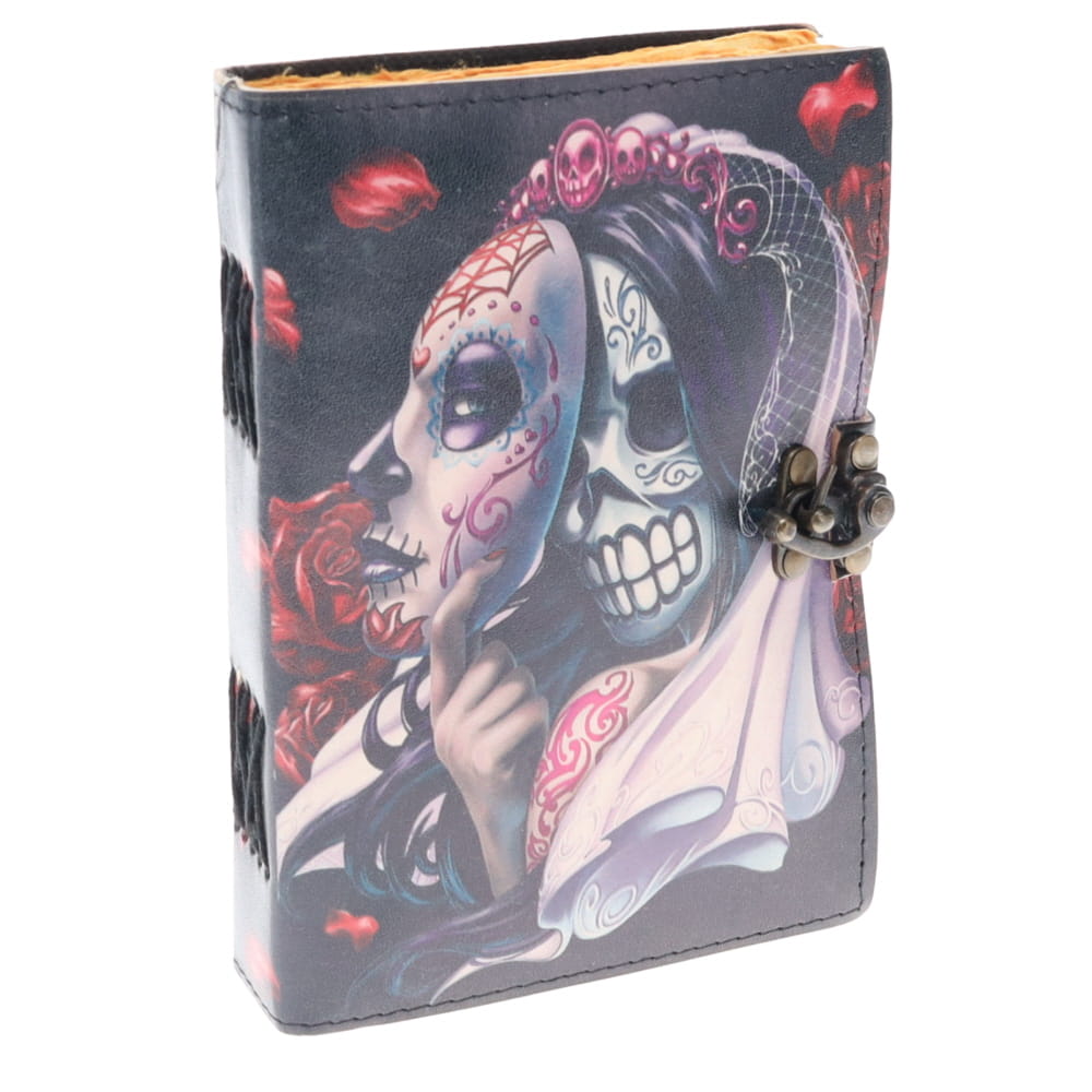 Masked Lover Leather Journal (12cm x 17cm)