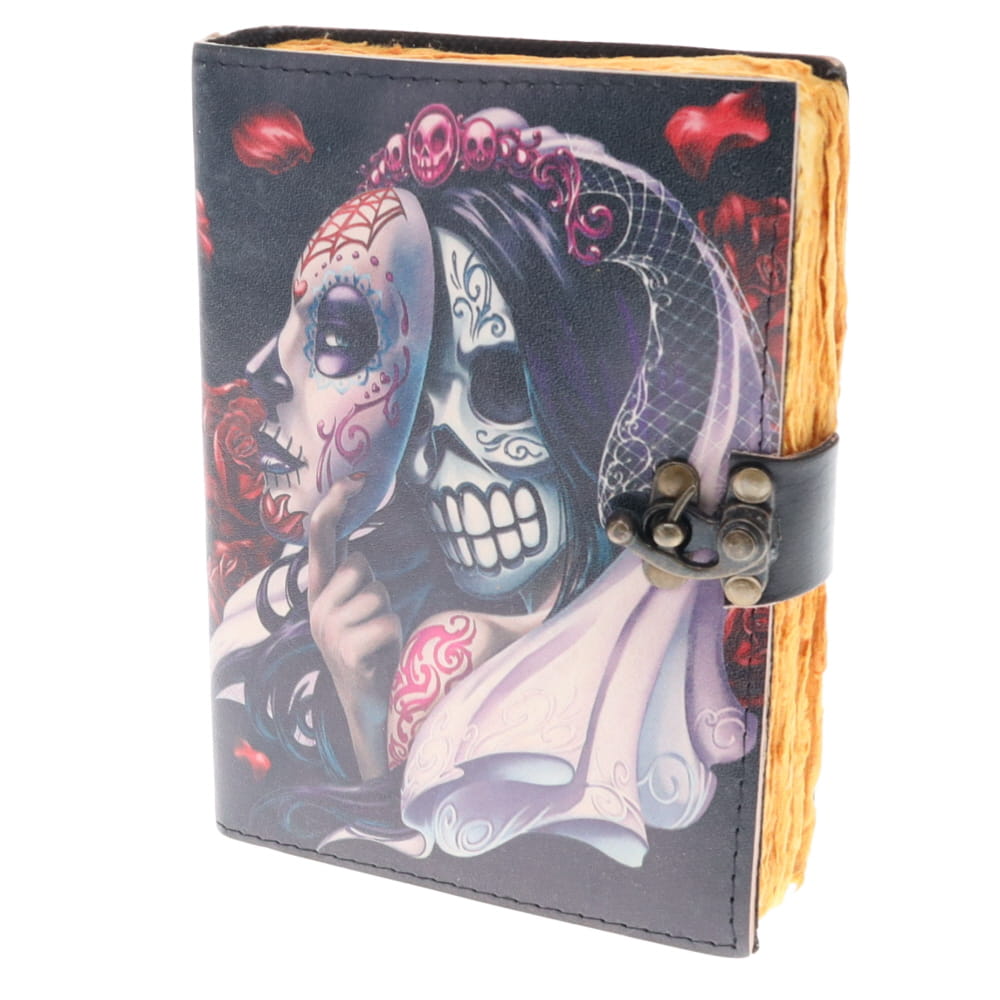 Masked Lover Leather Journal (12cm x 17cm)