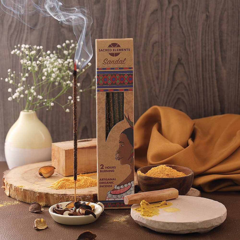 Sacred Elements - Artisanal Sandal Incense