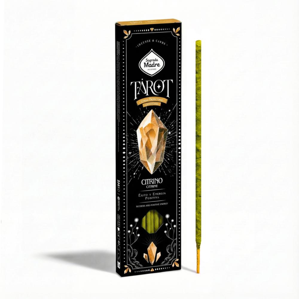 Citrine Tarot of Gems Incense | 6 Sticks | 1 packet