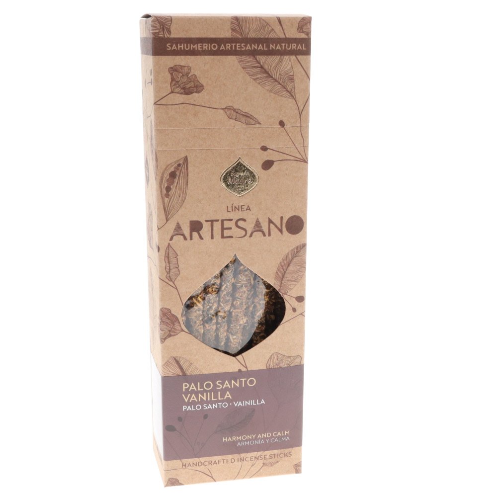 Palo Santo & Vanilla Artesano Incense – 30 Handcrafted Sticks