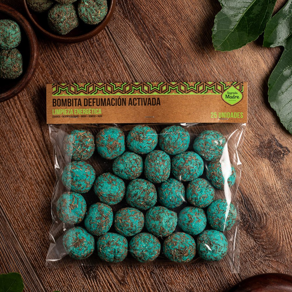 Energy Cleansing Herbal Smudge Bombs | 25 Pack
