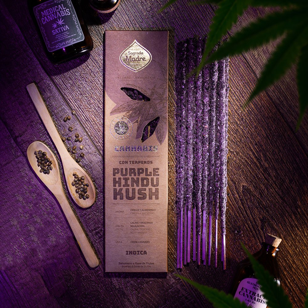 Purple Hindu Kush Grow Incense 8 Sticks