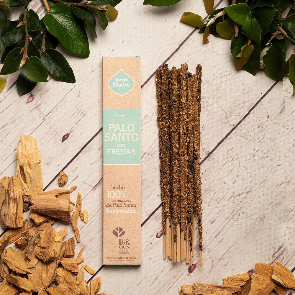 Natural Incense - Palo Santo and Fressias 8 Sticks