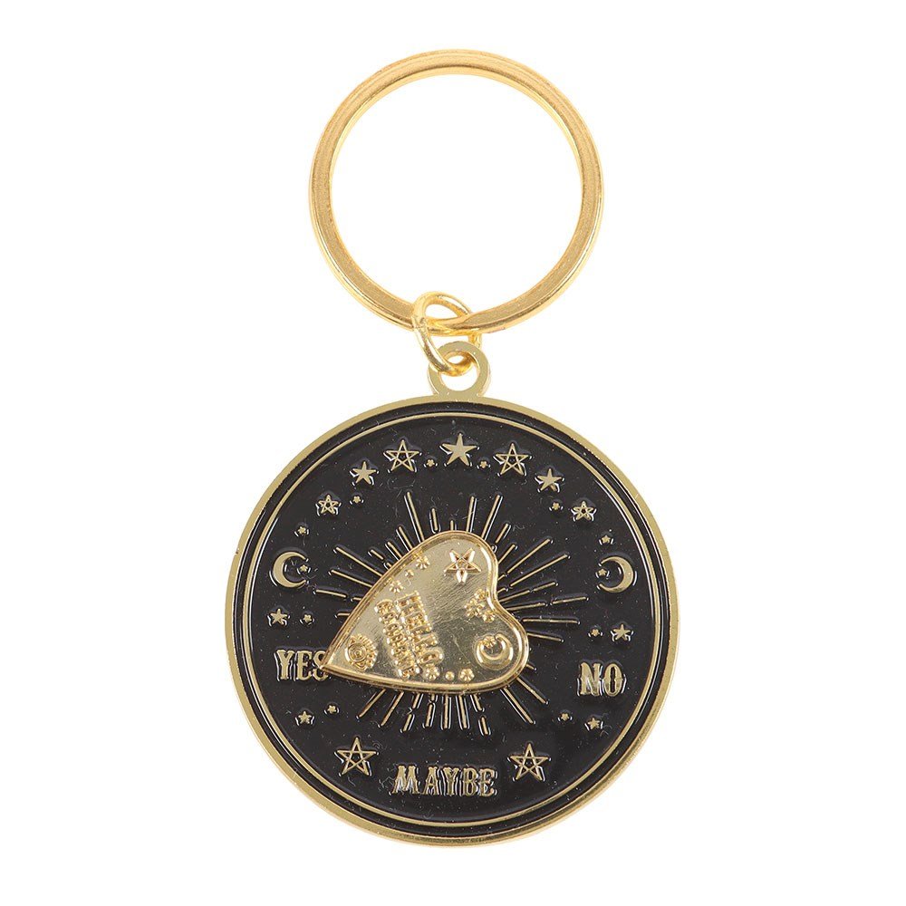 Talking Board Planchette Spinning Metal Keyring