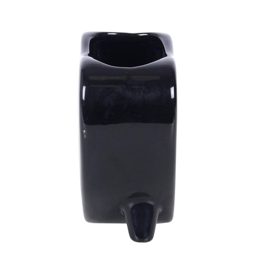 Black Flower Vase | Ceramic