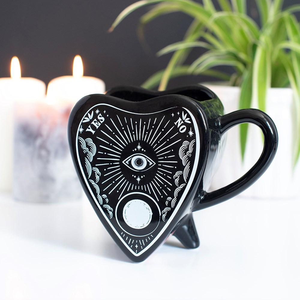 Black Planchette Mug | Ceramic