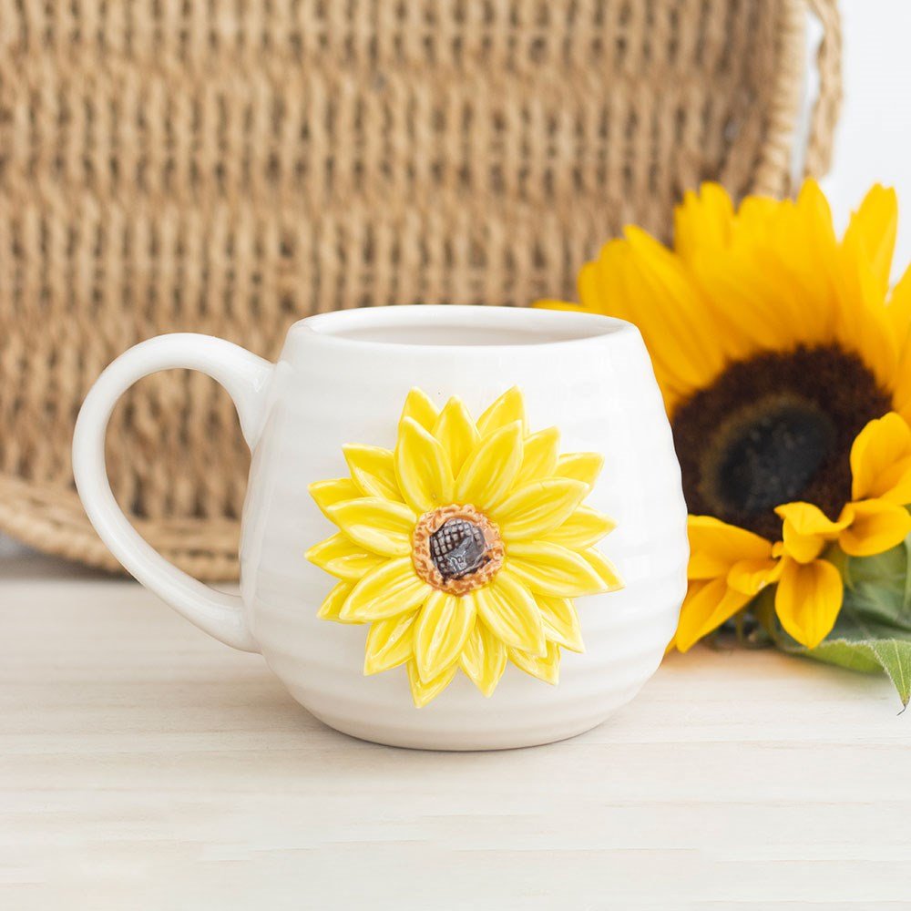 Hello Sunshine | 3D Sunflower Mug