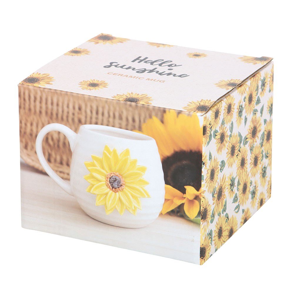 Hello Sunshine | 3D Sunflower Mug