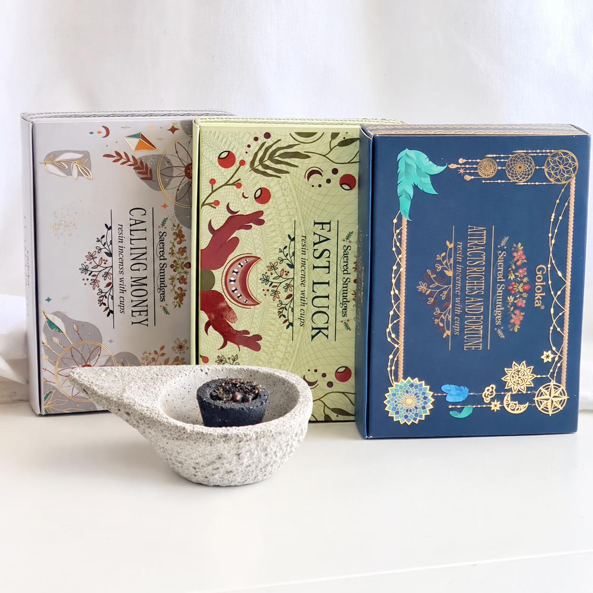 Attract Money Smudging Kit