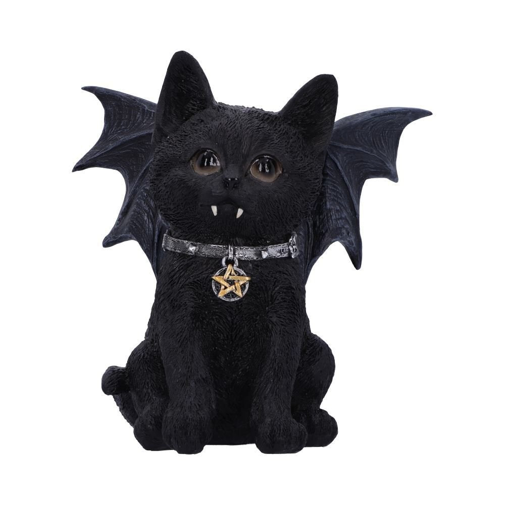 Vampuss – The Enchanting Cult Cuties™ Black Bat Cat Figurine (16cm)