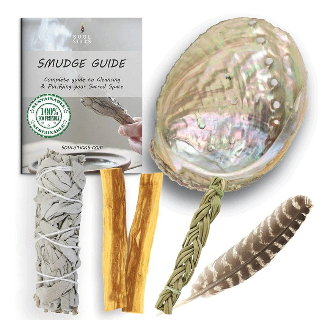 White Sage Smudging Kit | Deep Cleanse