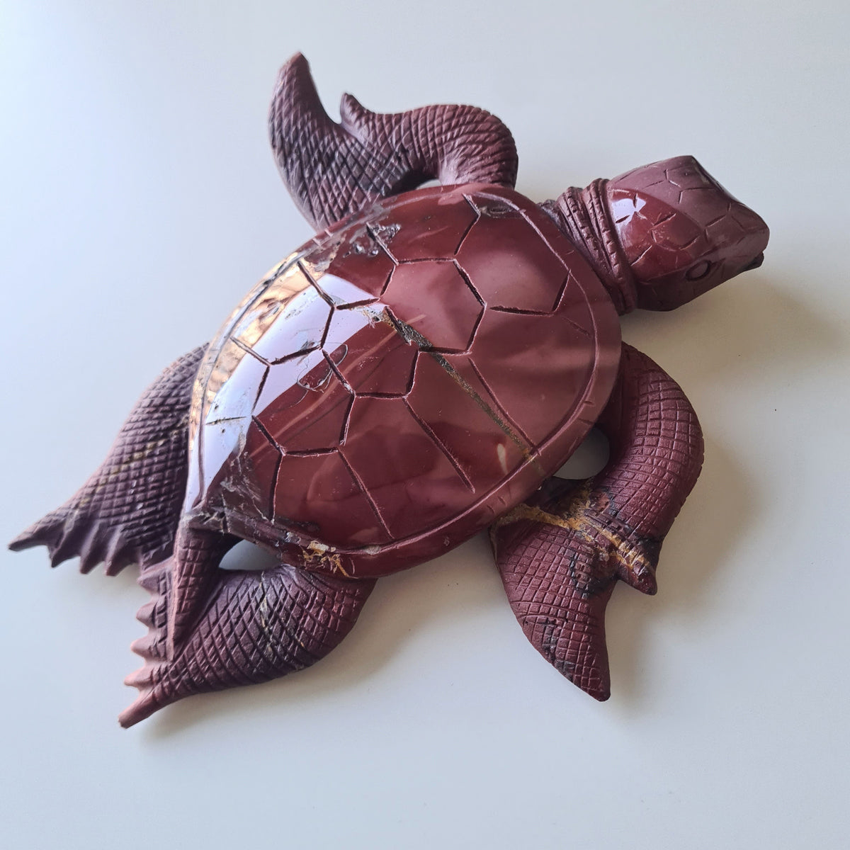 Mookaite Jasper Turtle 🐢 | 19 cm