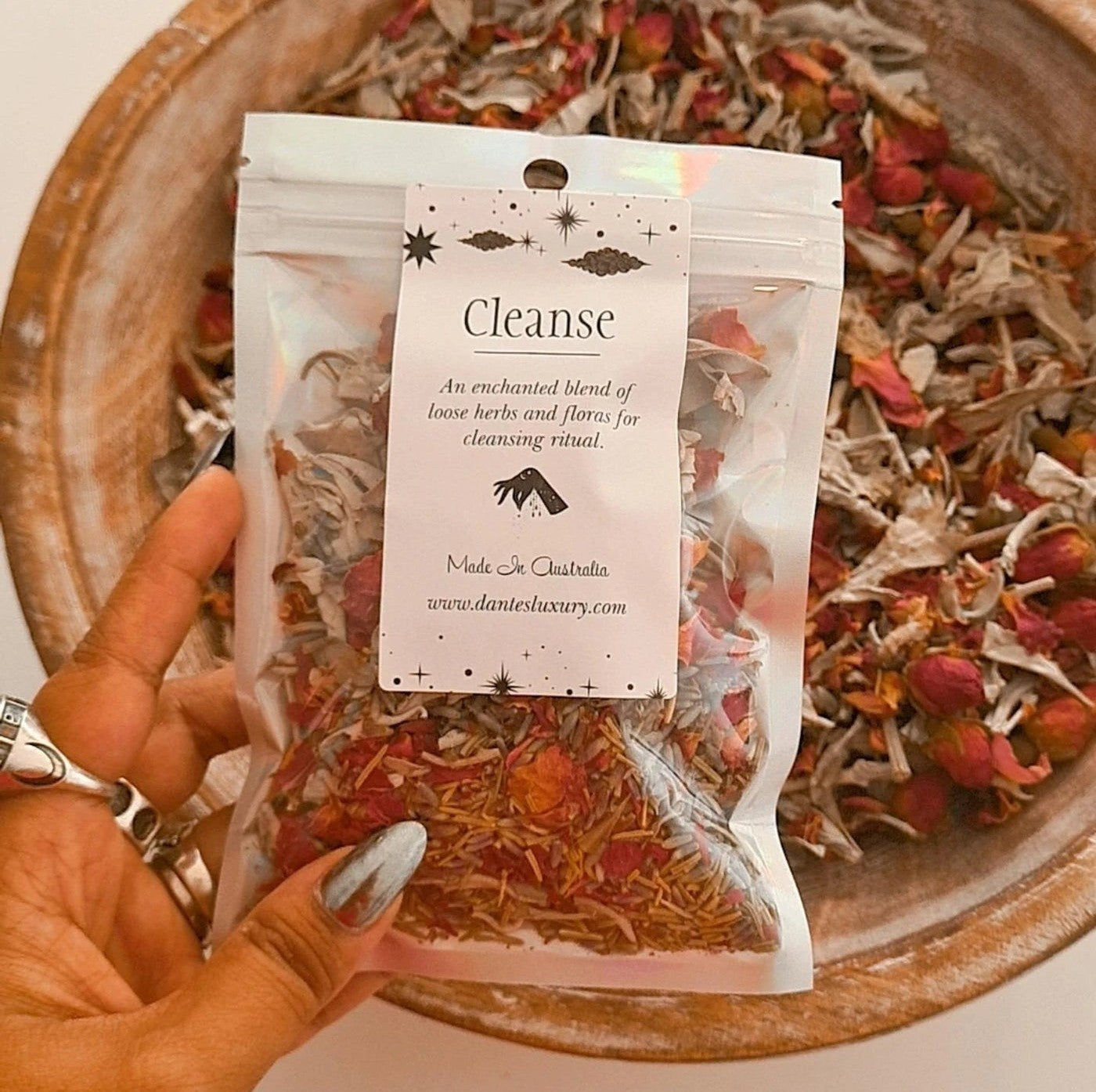 Cleanse | Loose herbs and floras for smudging | 15 g