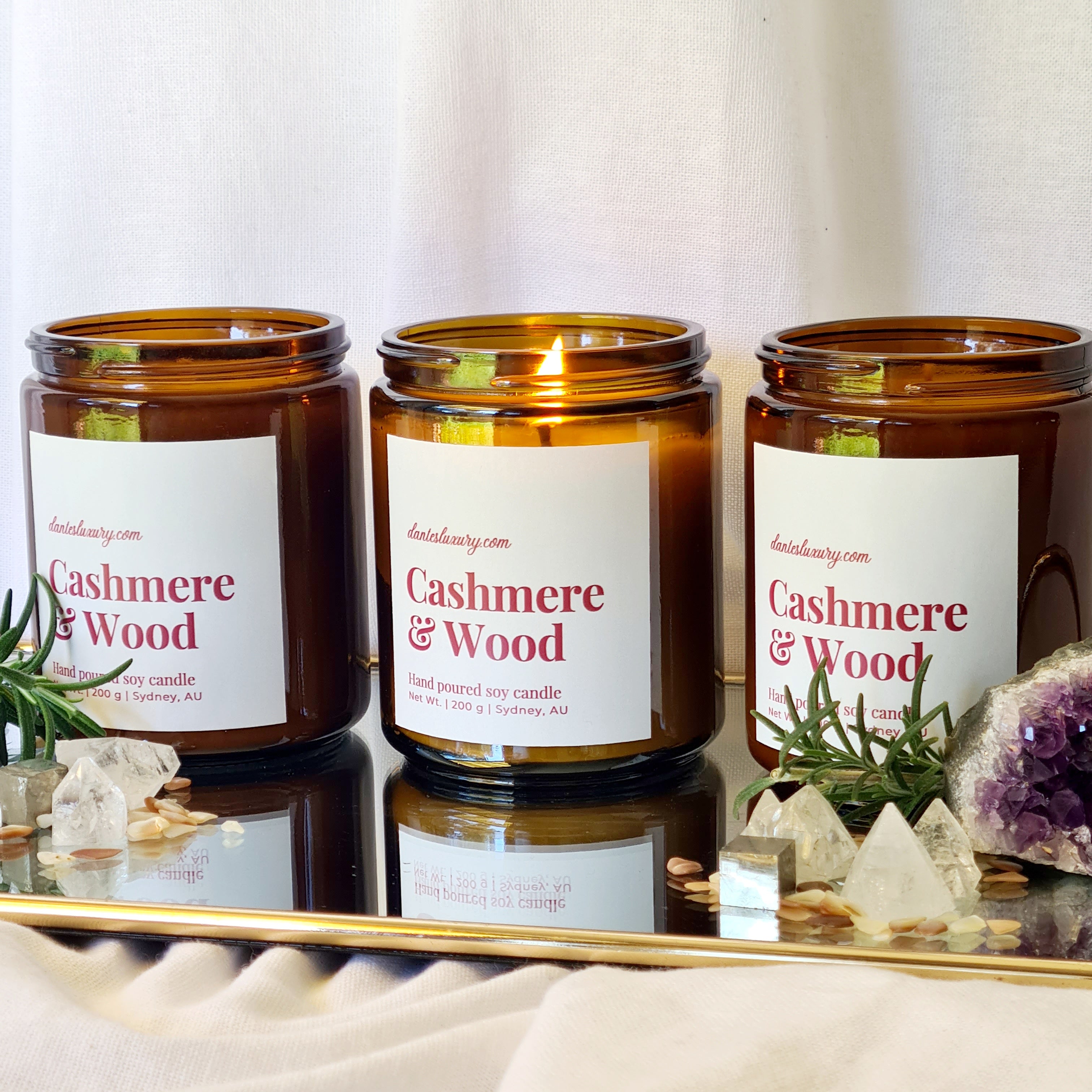 Cashmere & Wood Candle