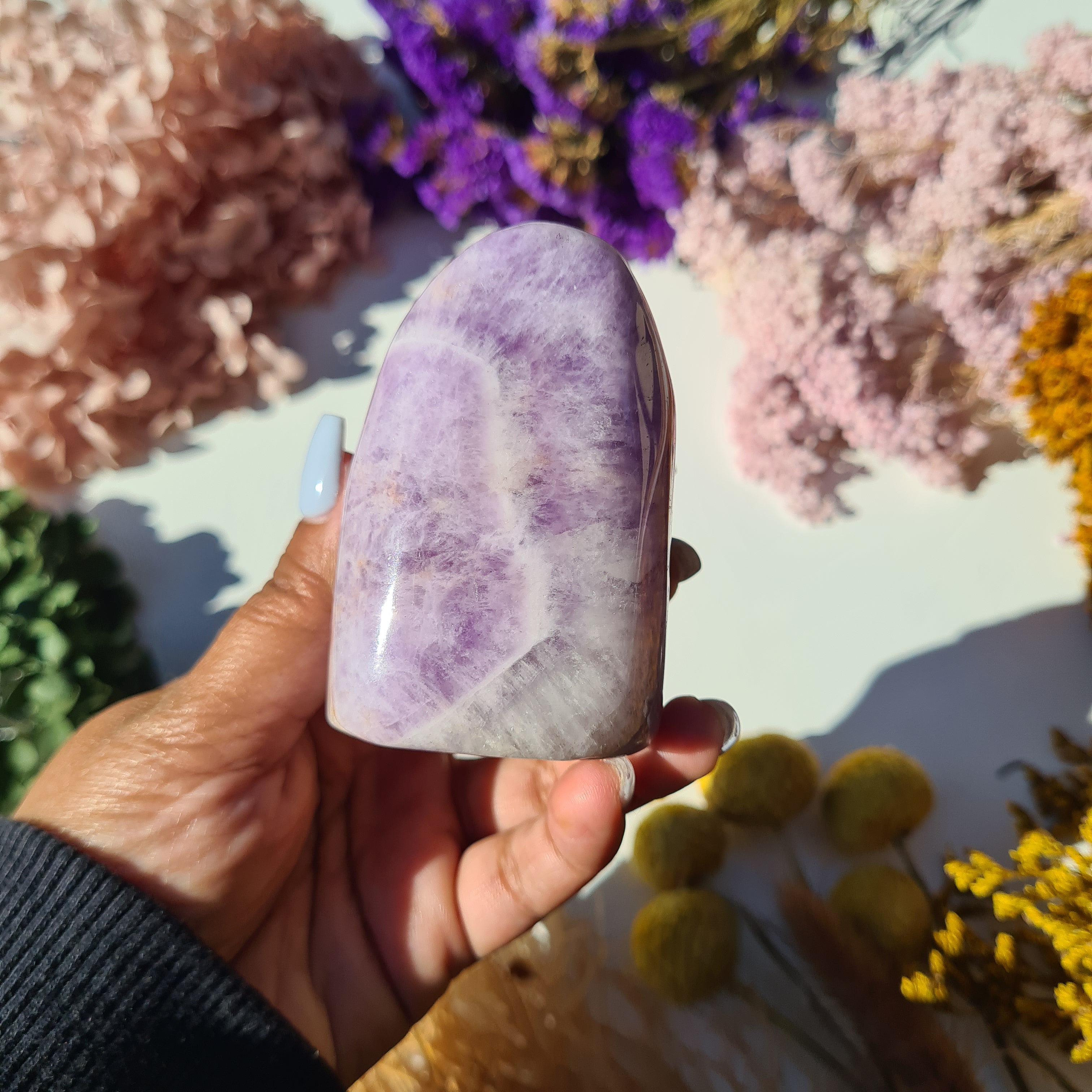 Chevron Amethyst Free Form | 234 g