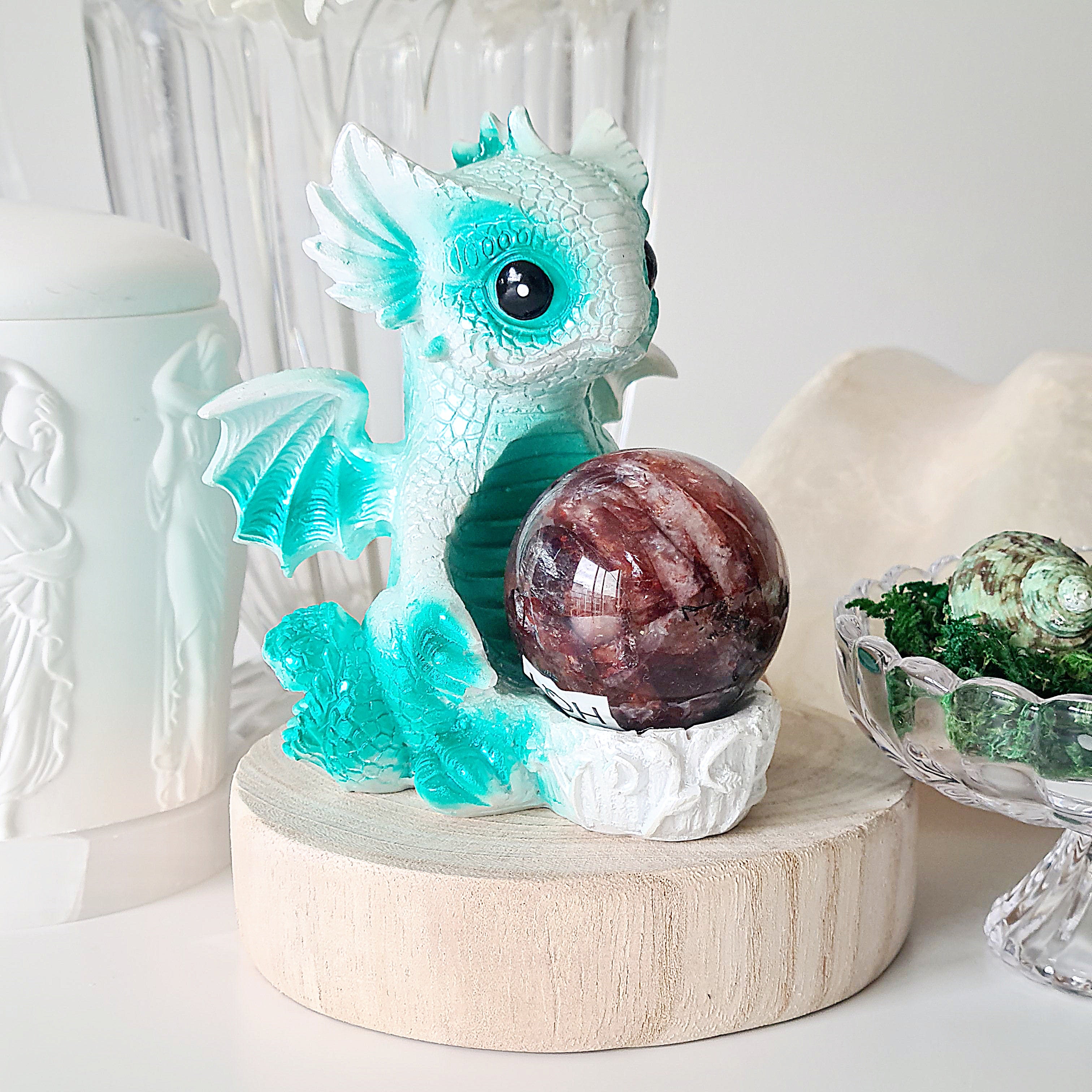 Mystic Dragon With Hematoid Sphere