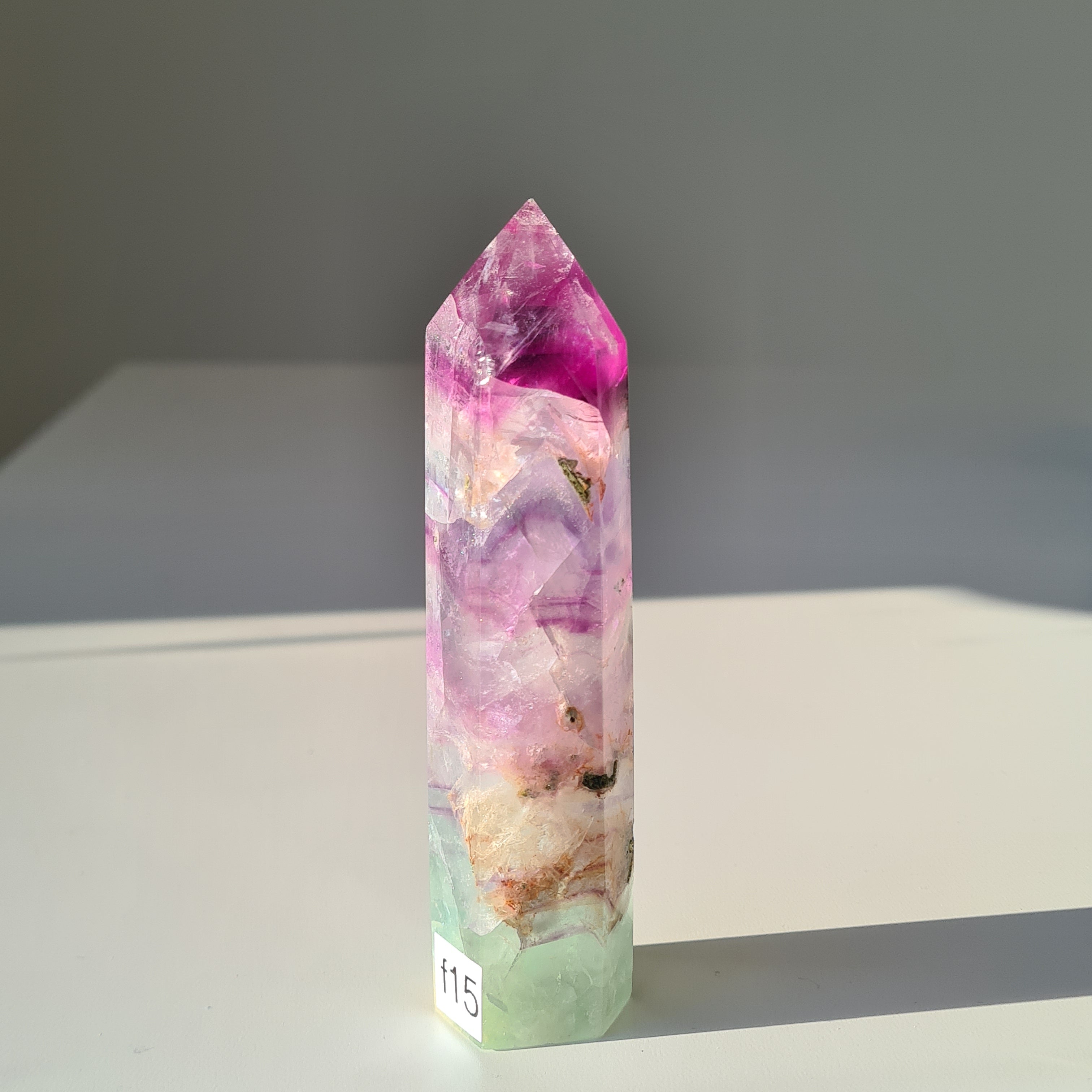 Dreamland Fluorite | f15 | 208 g | 11.5 cm tall