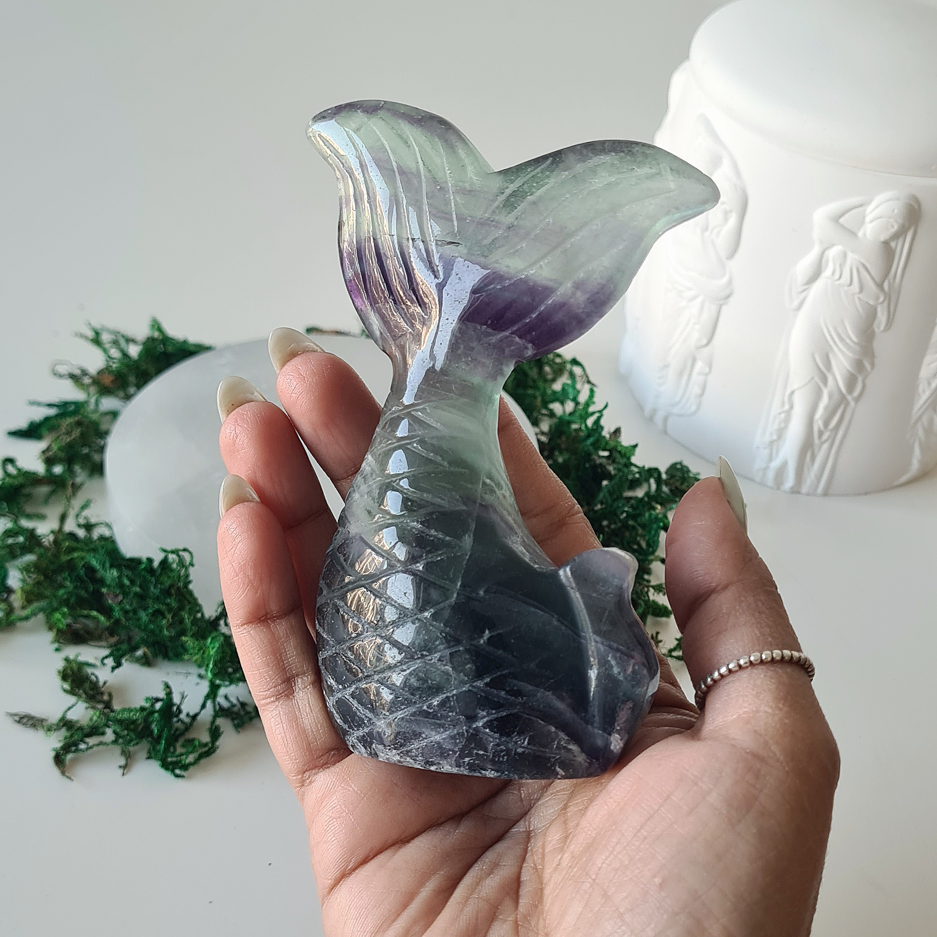 Siren & Mermaid Tail | 7 | Fluorite