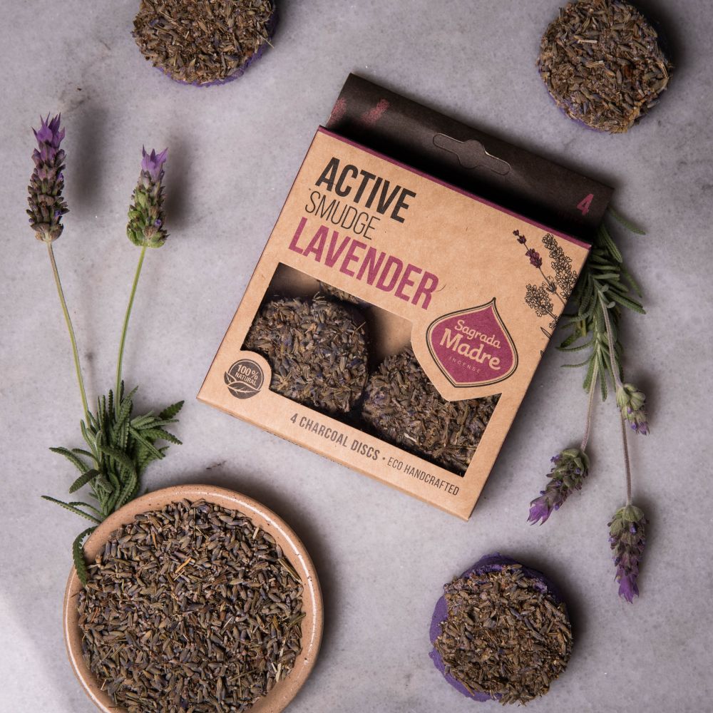 Lavender Flower Charcoal Incense