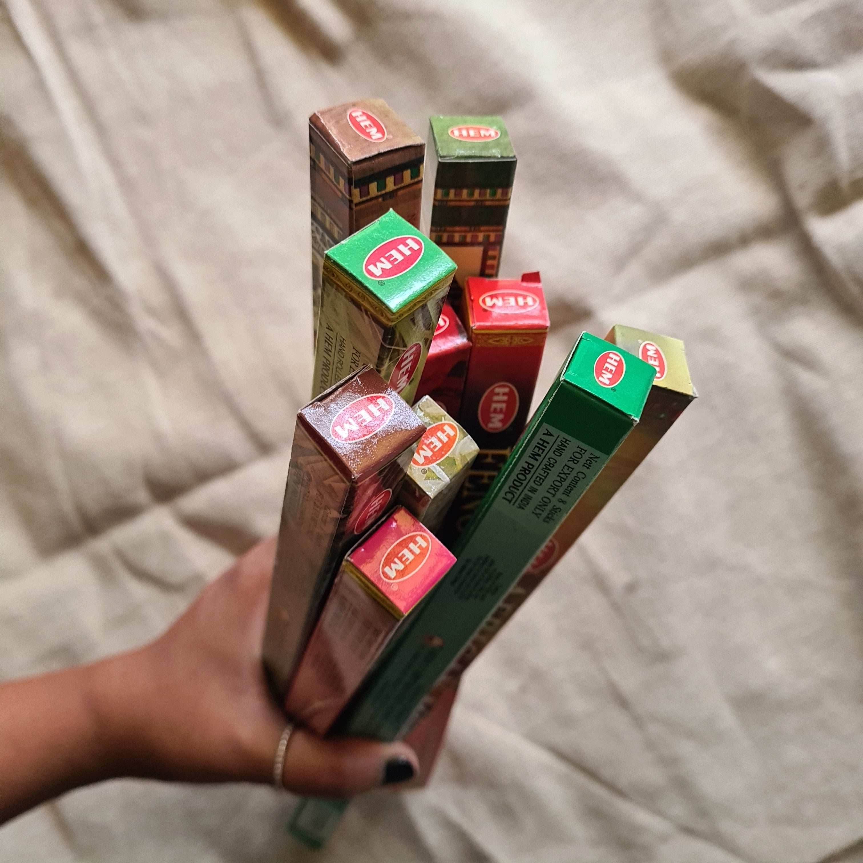 10 Incense Boxes Bundle