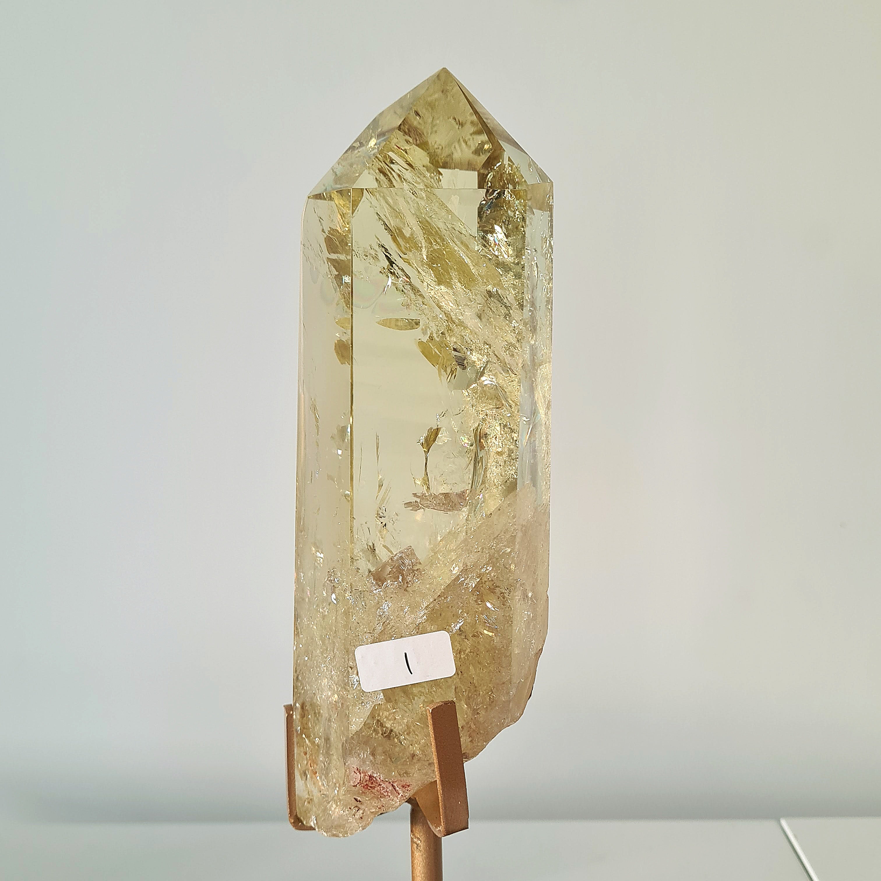 Citrine On Stand | Appx 16 cm tall