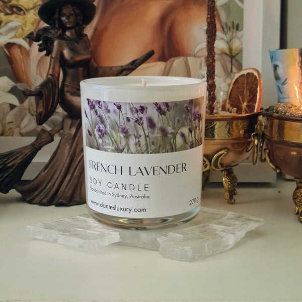 French Lavender | Incense Candle