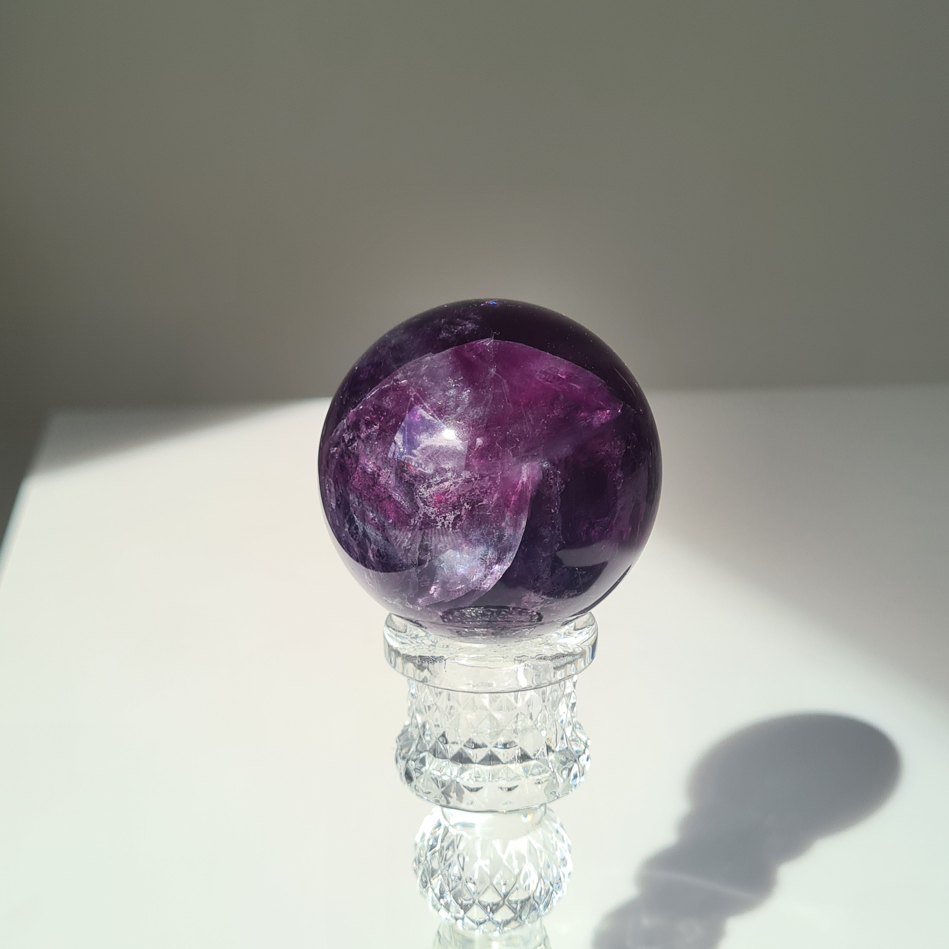 Intergalactic Fluorite with stand | E | 286 g | 5.4 cm