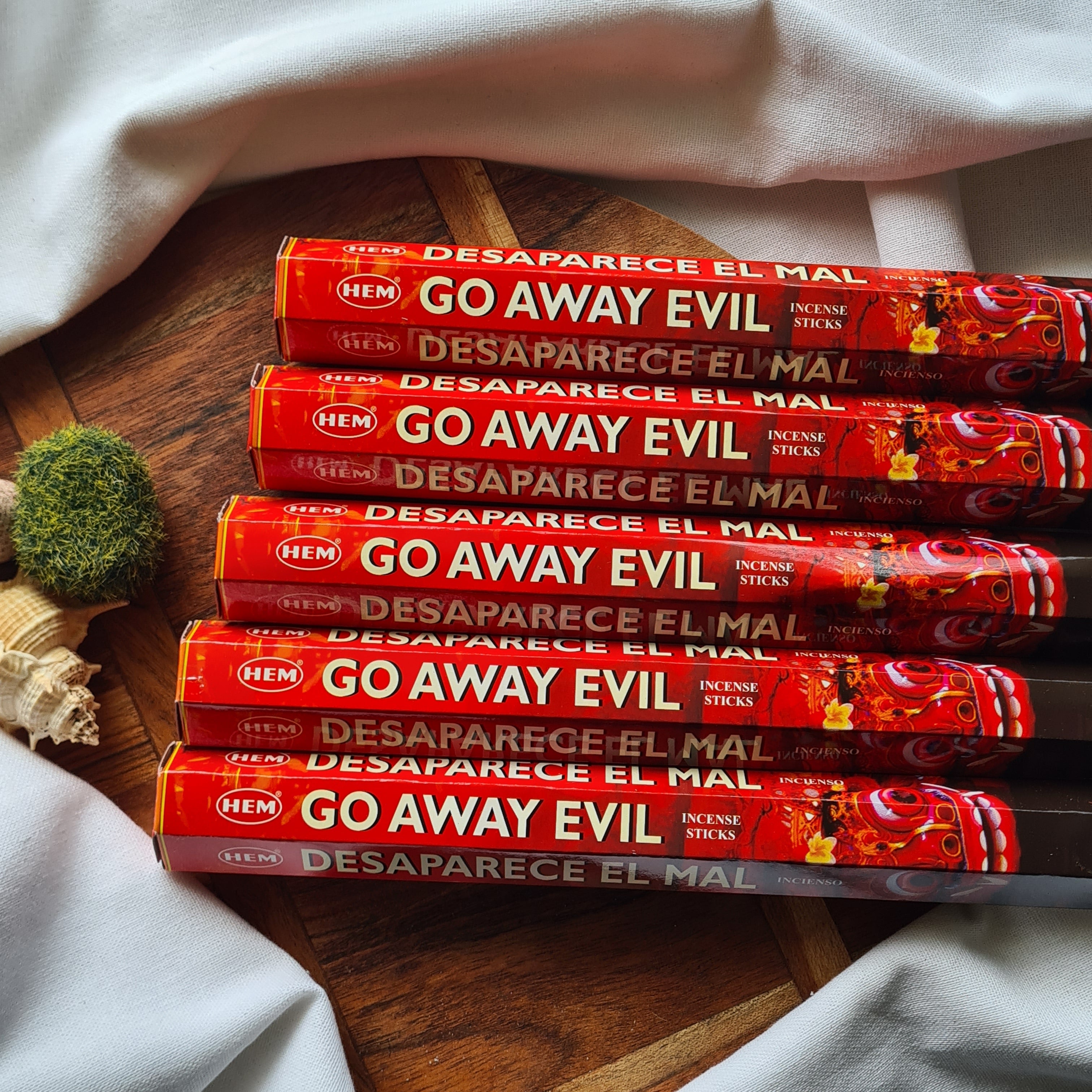 Go Away Evil Inscense