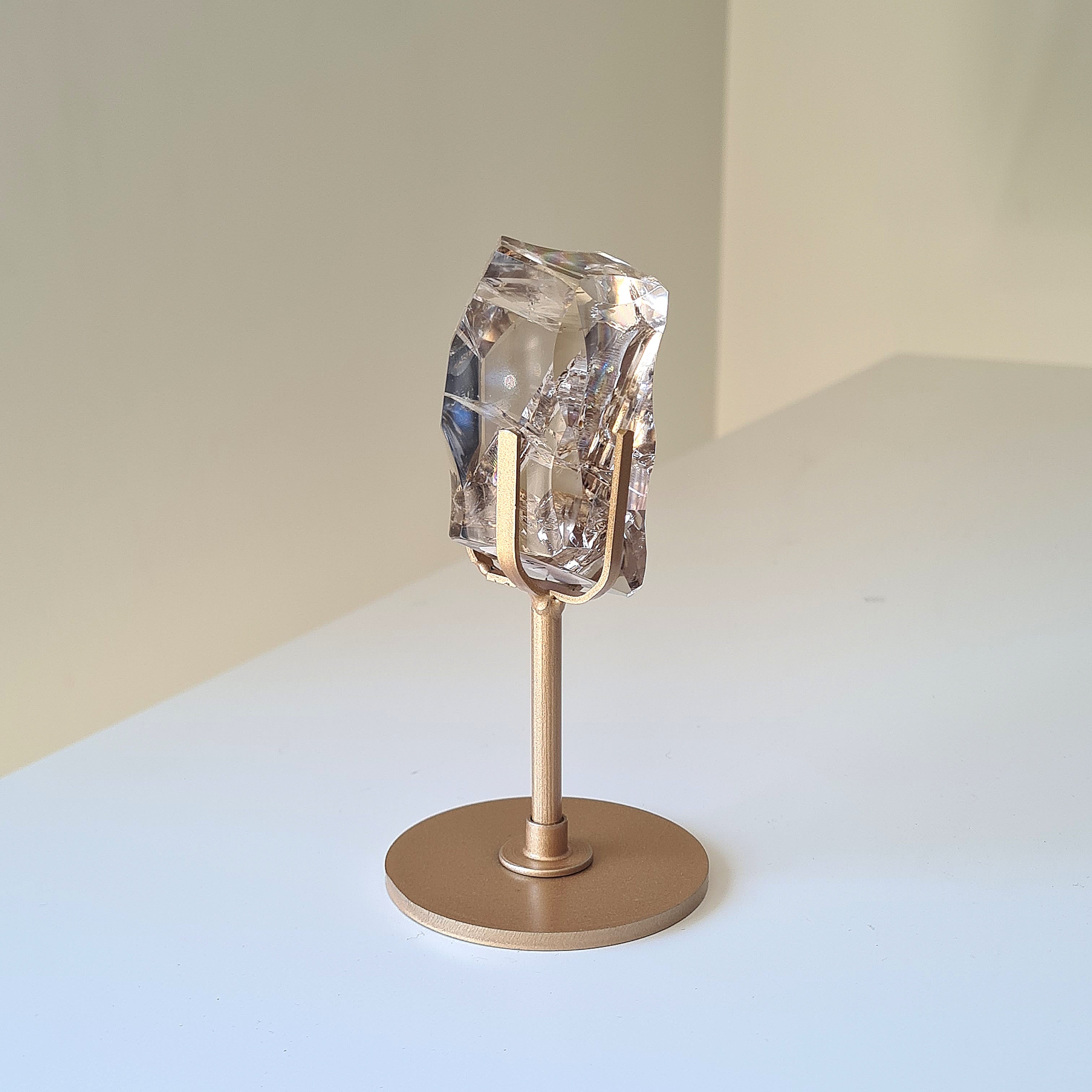 Gemmy Smokey Quartz on Custom Stand | Appx 6 cm