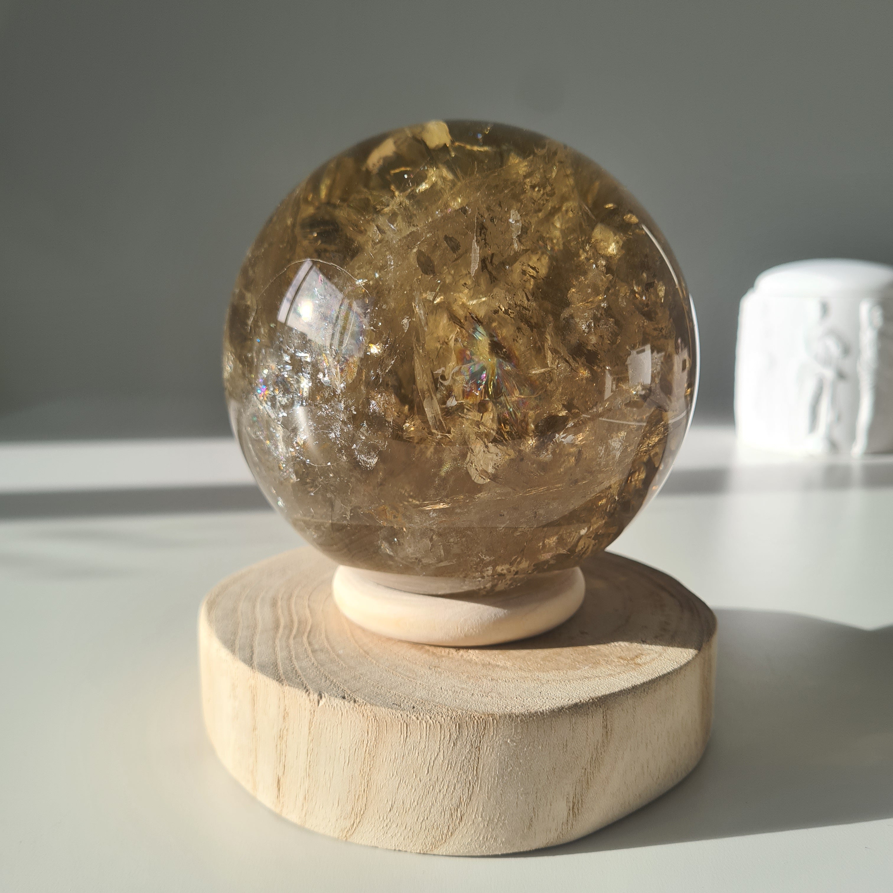 Citrine Sphere | Abundance, Forture & Joy | A Collector’s Piece | 1.5 kg