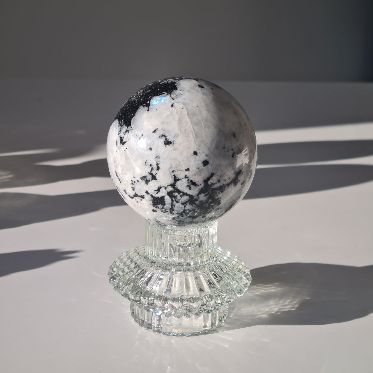 Moonstone 🌙 Sphere with stand