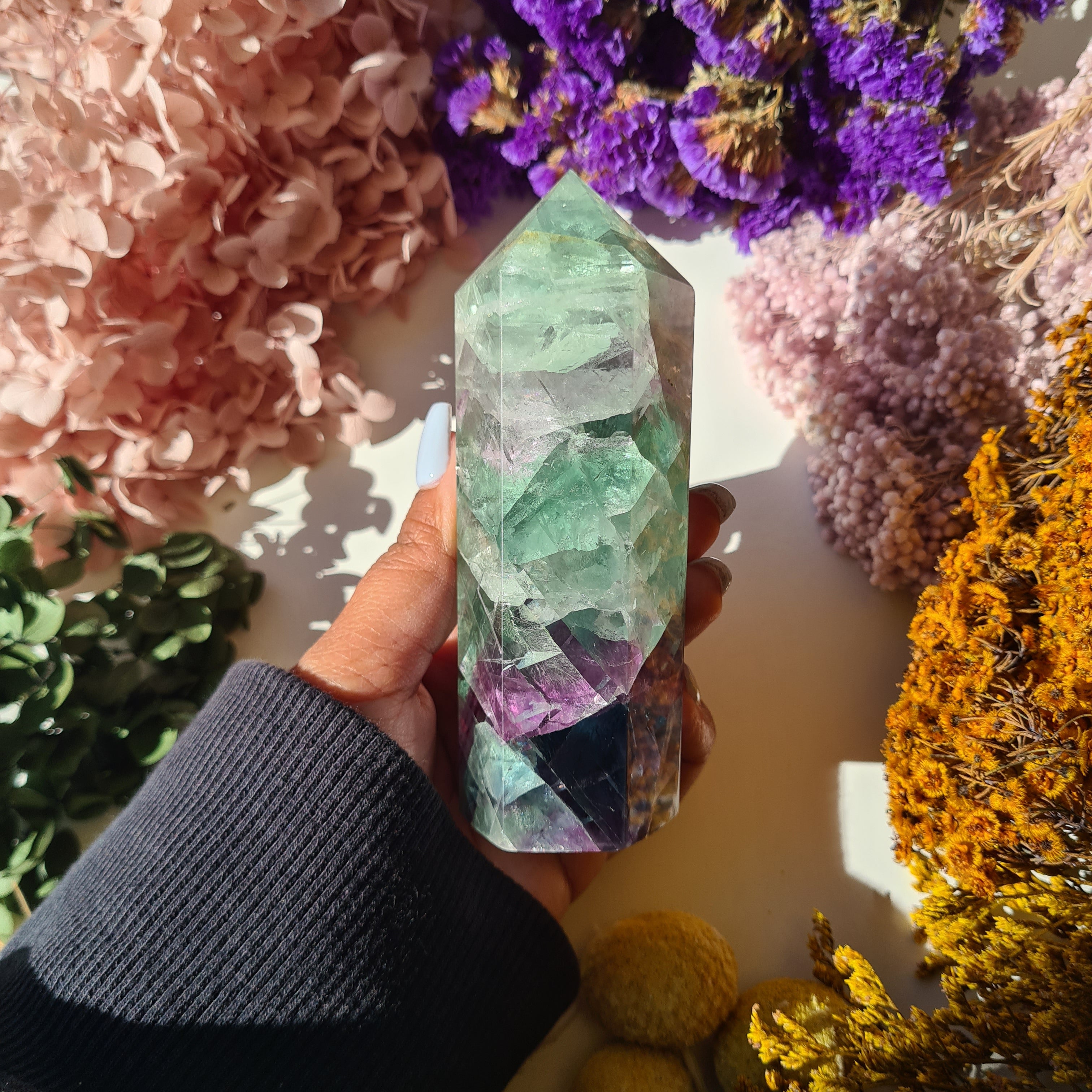 Fluorite Tower | 363 g