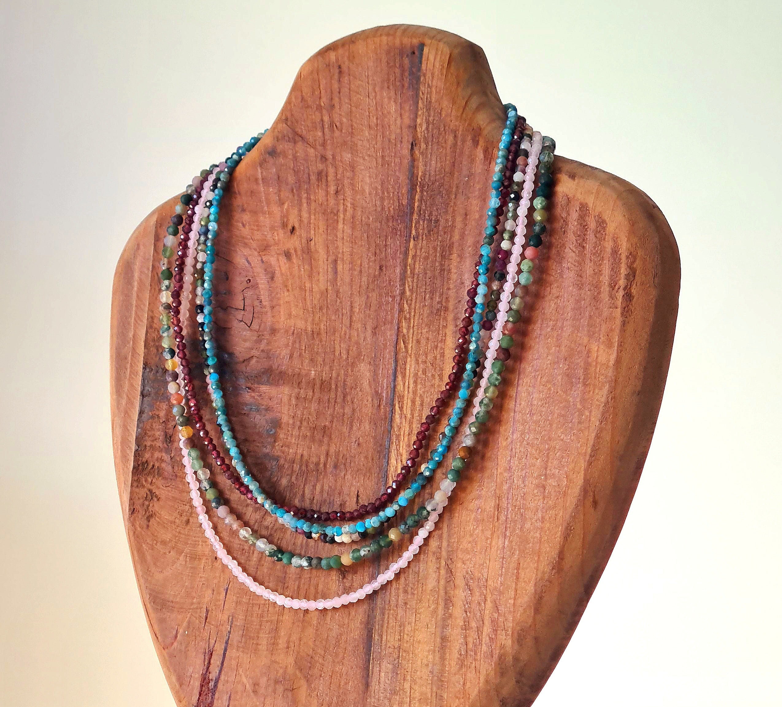 Faceted Crystal Necklace 🔮 | Choose your own