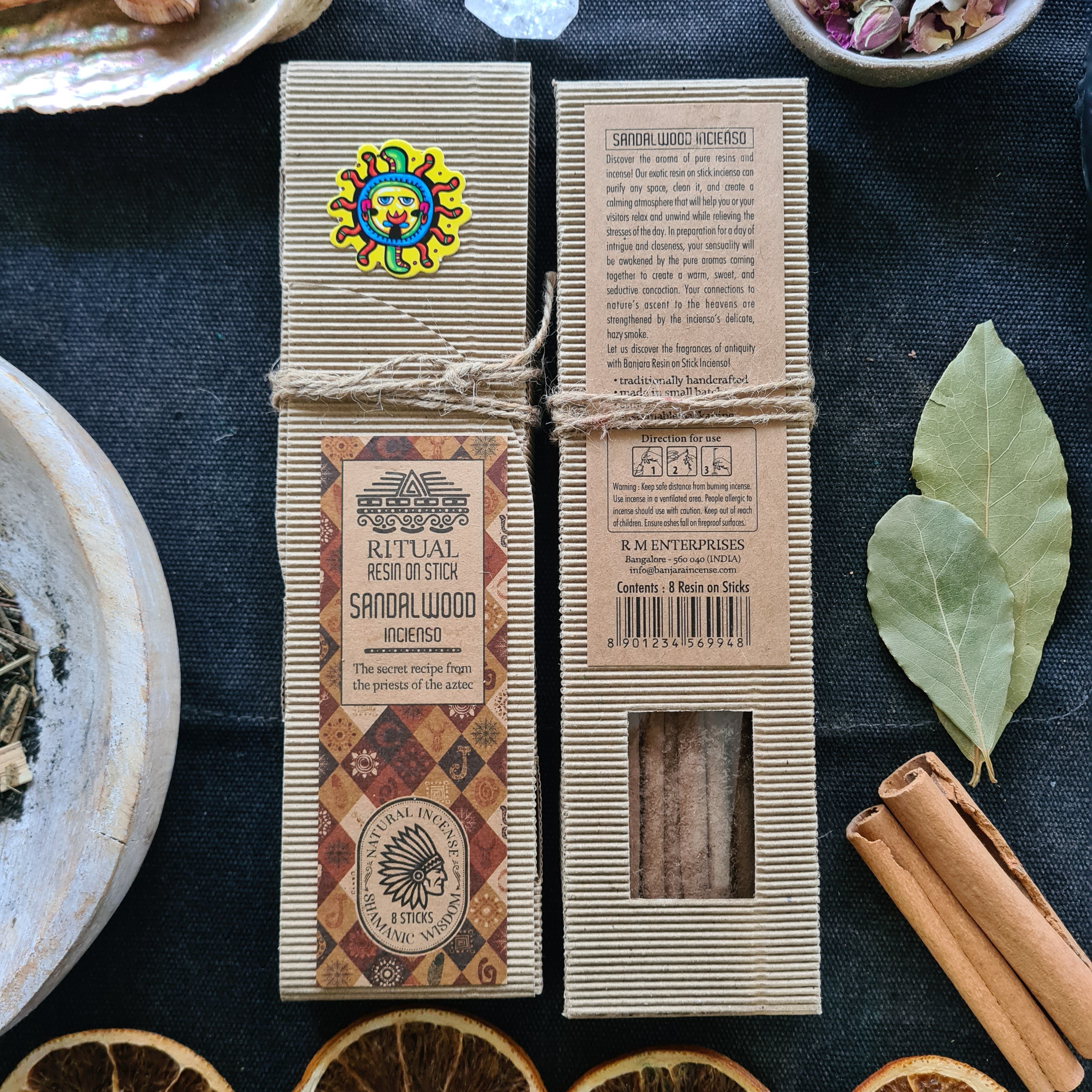 SHAMANIC WISDOM INCENSE - Sandalwood | Peace & Acceptance