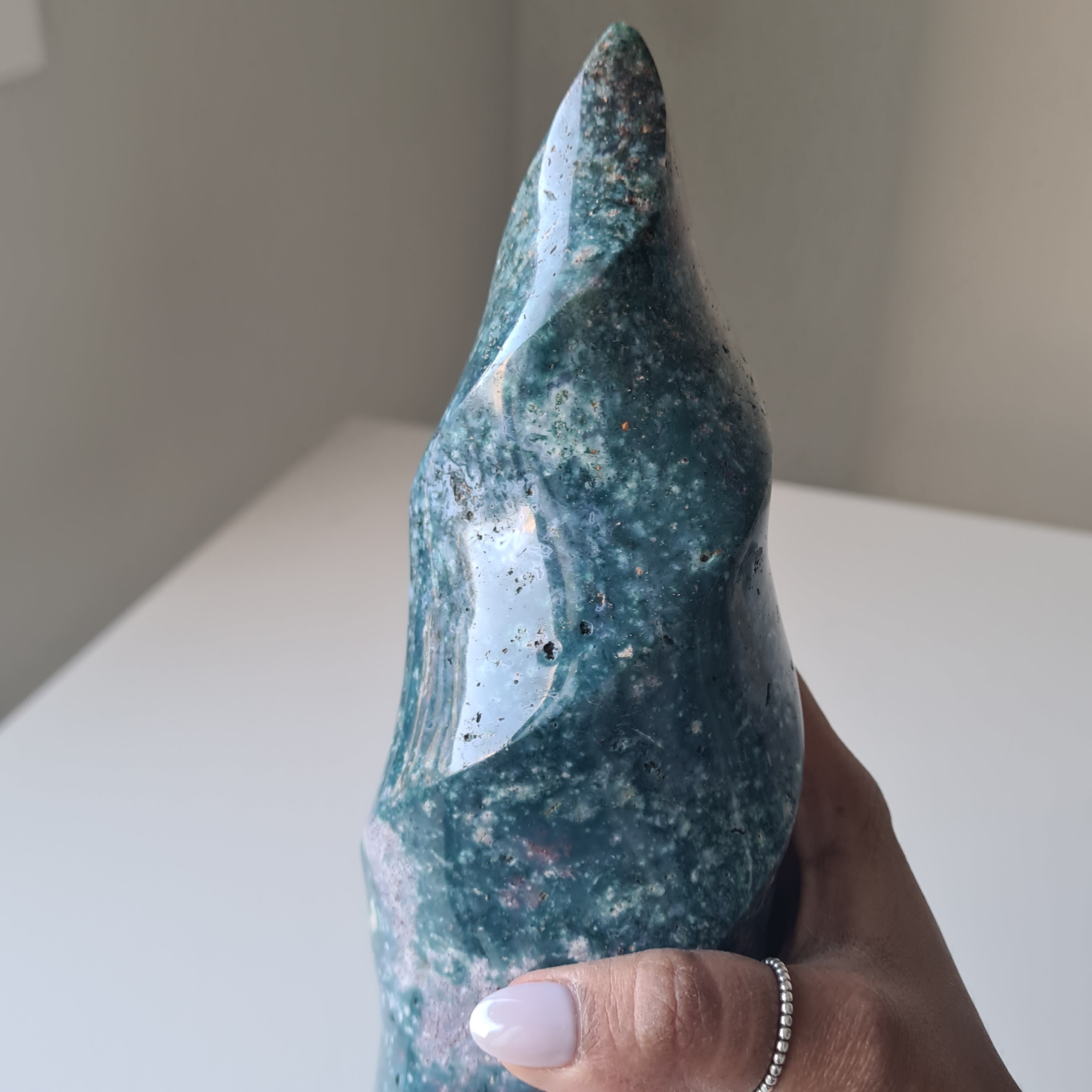 Ocean Jasper Flame | Large  | 22 cm tall