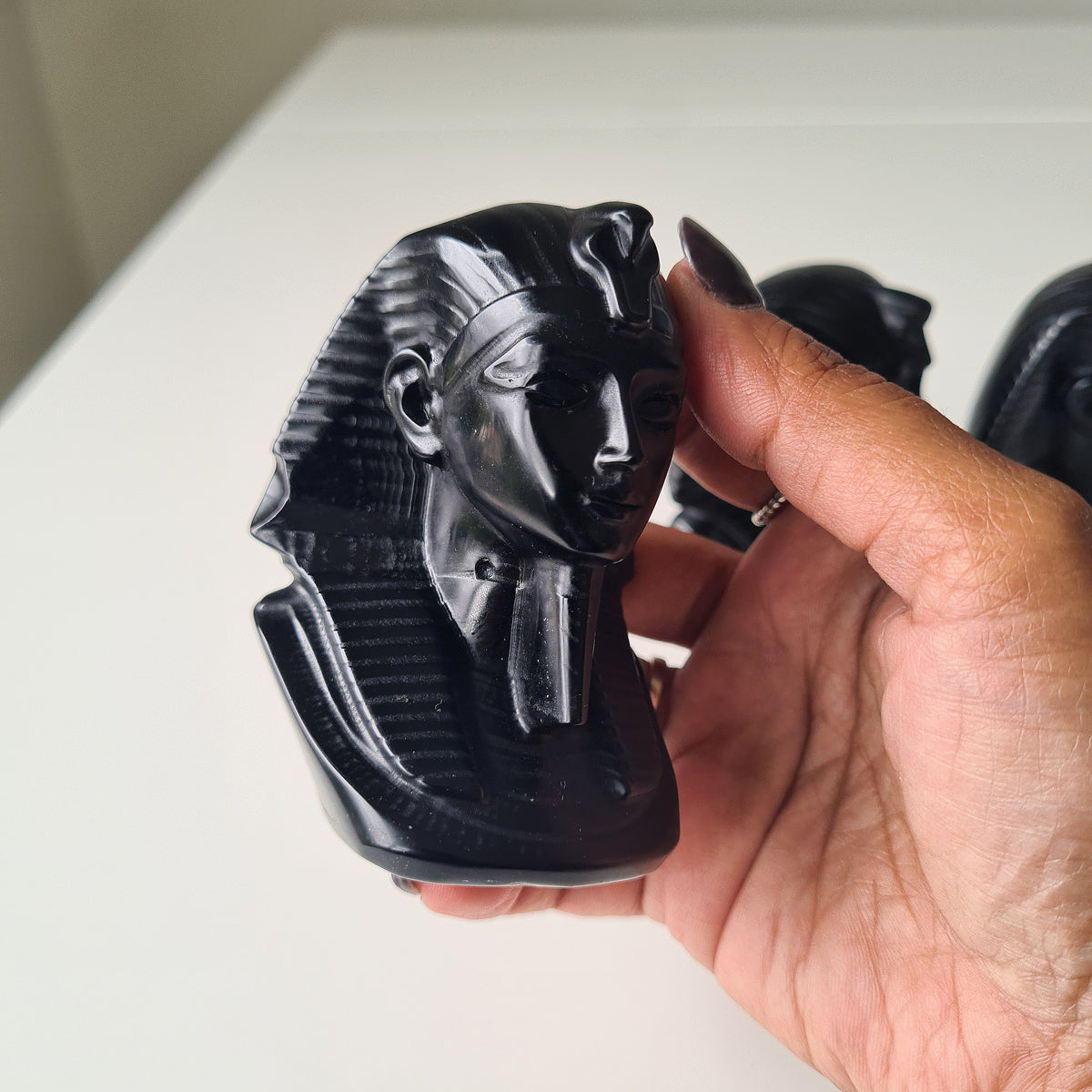 King Tut |Obsidian |Intutively Picked | 1 Piece
