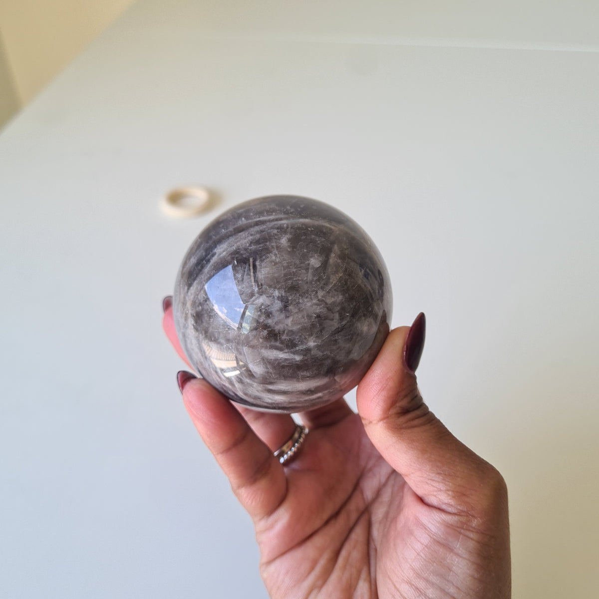 Blue Rose Quartz Crystal | Piece E | 6.2 cm