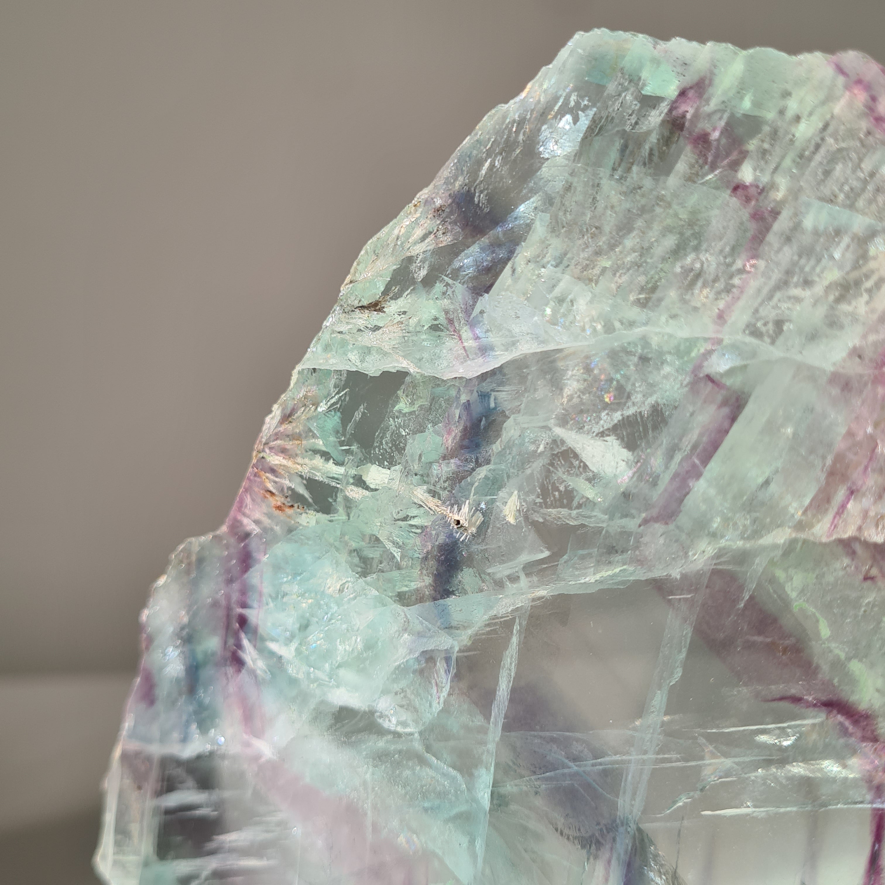 Fluorite Dream Portal On Custom Stand | 28 cm tall with stand