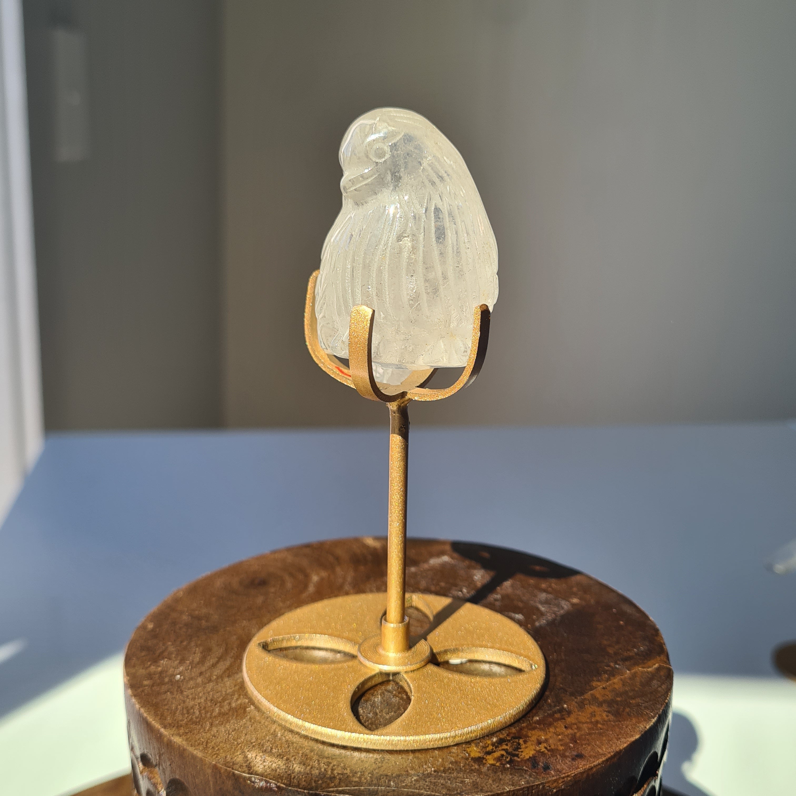 Quartz Bird 🐦 On Stand | Appx 6.5 cm