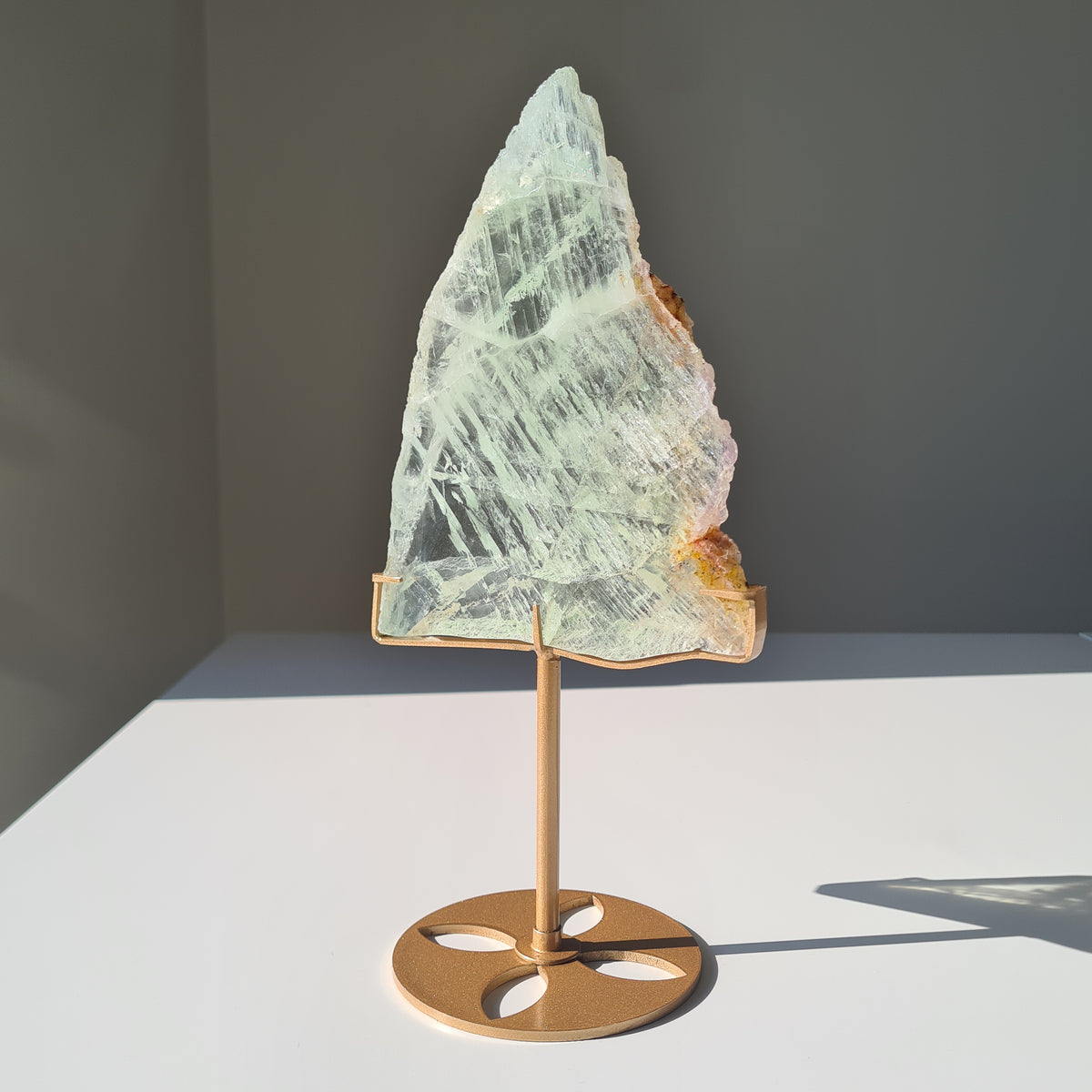 Fluorite Dream Portal On Custom Stand | Piece V