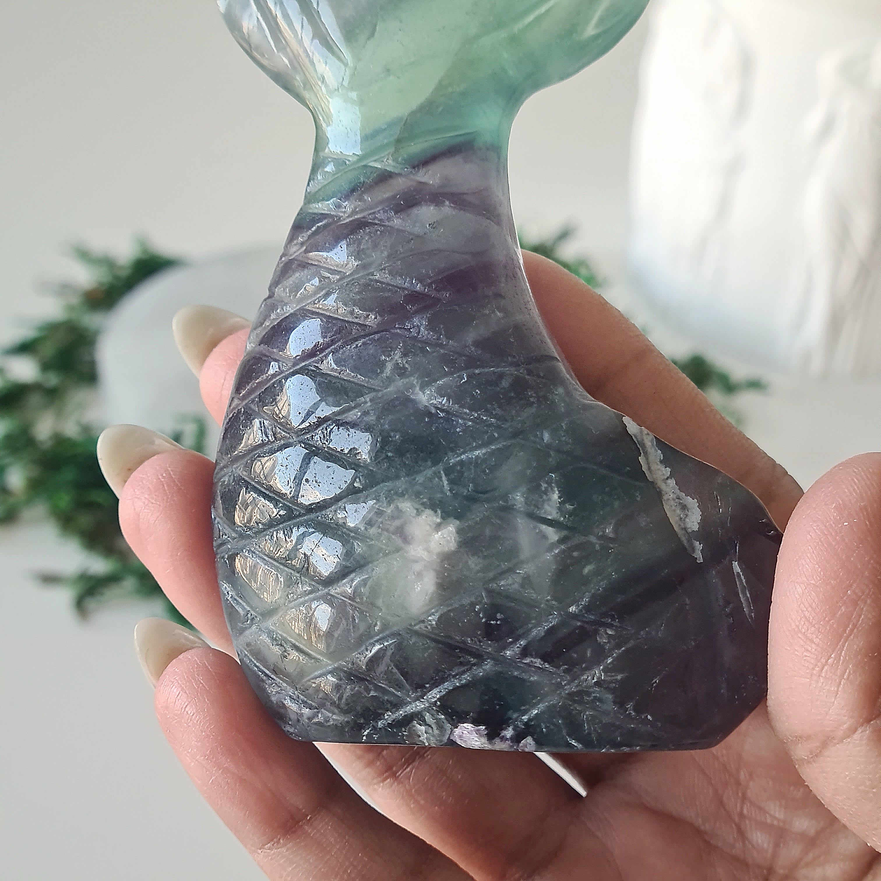 Siren & Mermaid Tail | 1 | Fluorite